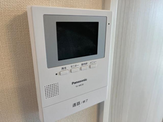 【内装】 | 丹波篠山市中野　賃貸アパートⅡ期新築工事 | カメラ付インターホン（イメージ）