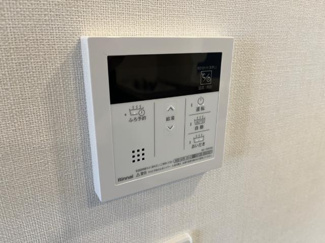 【設備】 | 丹波篠山市中野　賃貸アパートⅡ期新築工事 | 給湯器リモコン（イメージ）