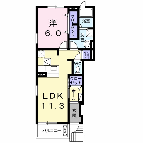 【間取り】 | ＦＬＡＴ　Ｙ－Ⅱ