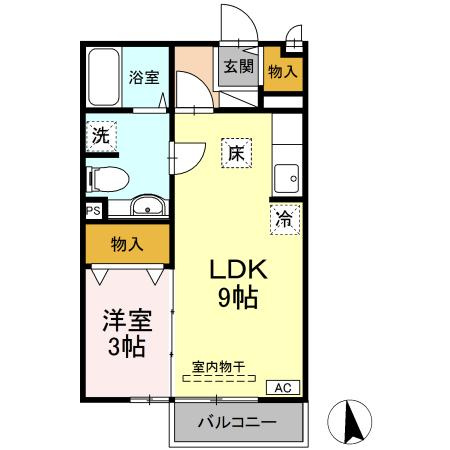 ロイヤルシャンティⅡの間取り