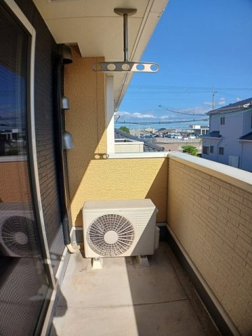 ケーズコート樽井のバルコニー