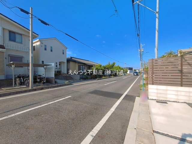 晴丘町池上の前面道路含む現地写真