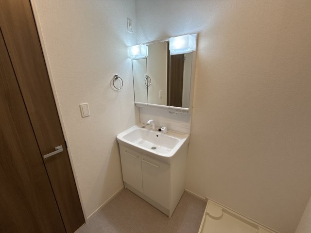 継アパートの洗面所
