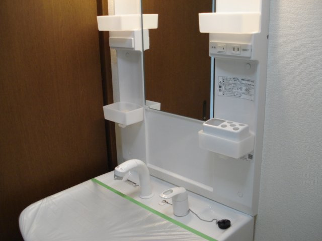 エコーハイツエムの洗面所|洗髪洗面化粧台