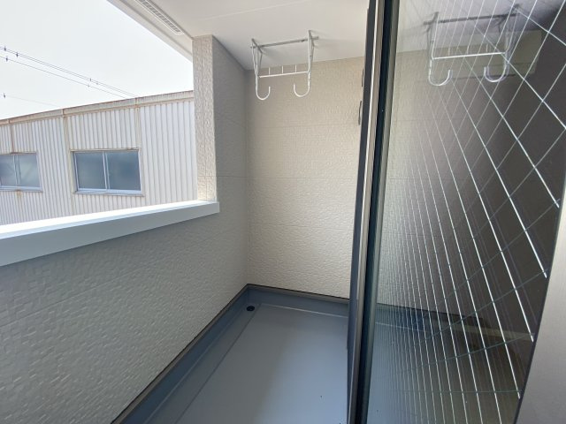 コートダイヤのバルコニー