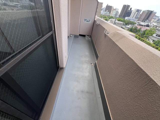 ライオンズマンション西明石北のバルコニー