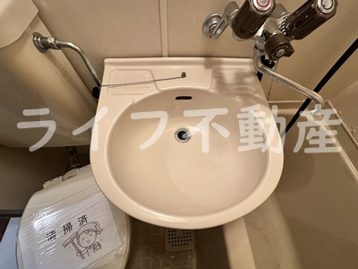 ハッピーヒルズ喜里川の独立洗面台