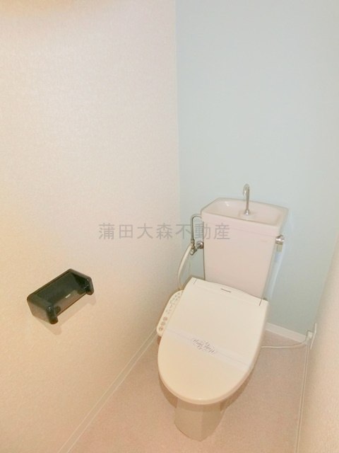 ベルハウス蒲田南のトイレ|温水洗浄便座