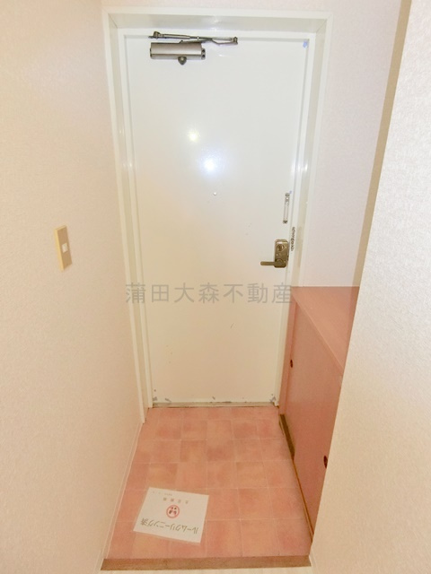ベルハウス蒲田南の玄関