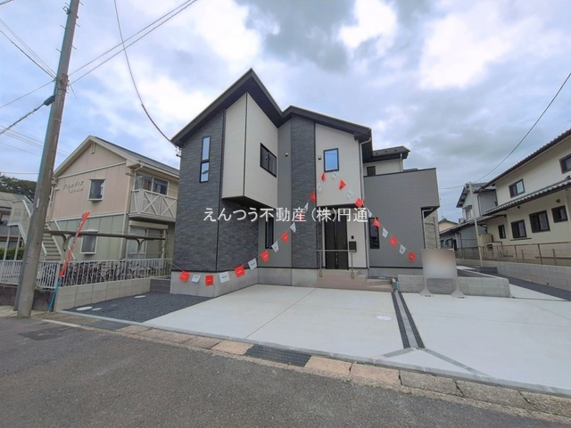 平和が丘1期の前面道路含む現地写真