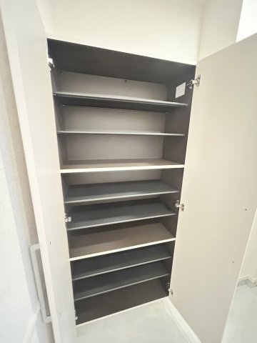 エラン　パティオの収納|専用の収納スペースです