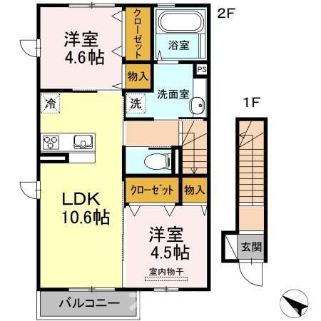 グランシャリオ入地の間取り