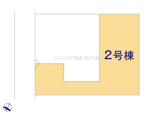 平和が丘1期の区画図