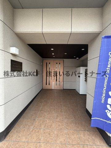 アヴァンティ久留米中央のエントランス|落ち着いたエントランスです