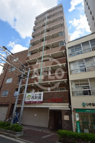 ジェイプライド難波南の外観|ジェイ・プライド難波南　外観