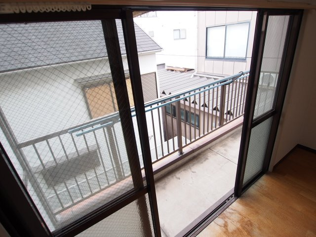 柳本マンションのバルコニー|バルコニーがあります