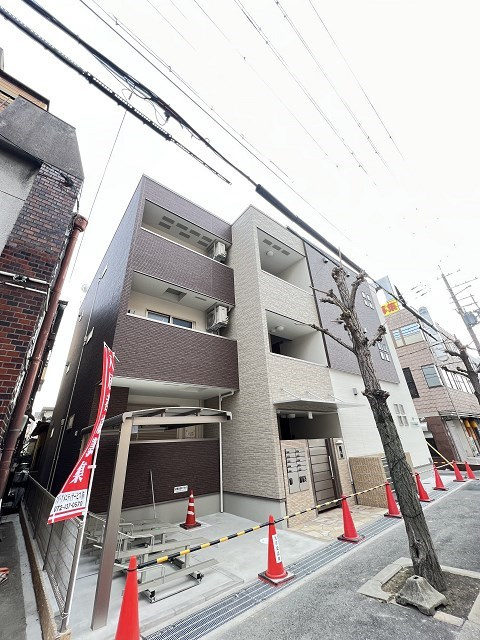 フジパレス阪急園田駅北の外観|外観もきれいです