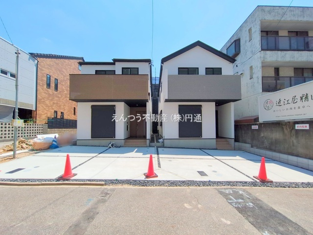 リガーレ萩山町1期の前面道路含む現地写真