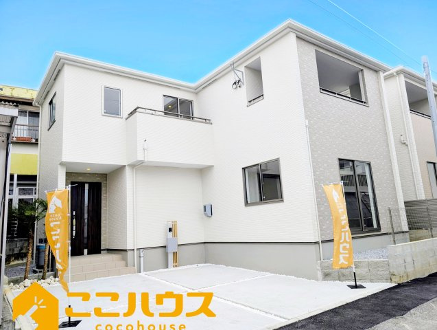 宜野湾市野嵩　新築戸建て　全2棟　1号棟の外観|長期優良住宅認定物件です