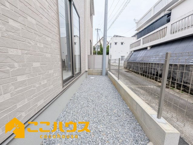 宜野湾市野嵩　新築戸建て　全2棟　1号棟の庭|お庭もございます