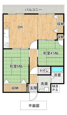 ウィステリア紀伊田辺の間取り