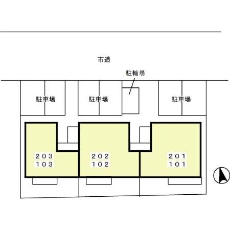 ＭＡＩＳＯＮＮＥＴＴＥアルペンローゼの駐車場