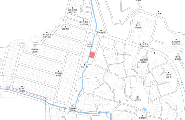 中区四御神　1区画
