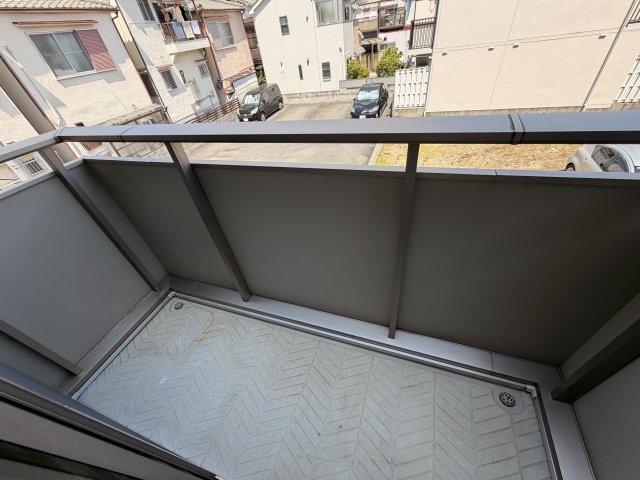 ダイトウハイツのバルコニー