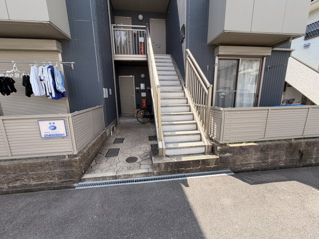 ダイトウハイツのエントランス