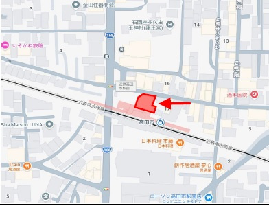 【区画図】 | 高田市駅北貸店舗