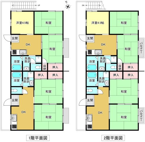コーポかわさきの間取り