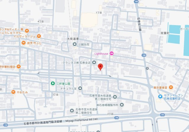 【地図】 | クレイドルガーデン石巻市大街道東　第6