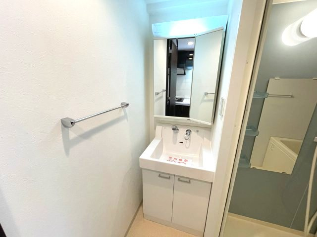 Fortuney北堀江(旧:Dimus北堀江）の洗面所