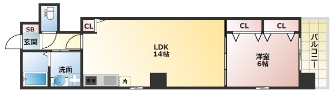 【間取り】 | Broad阿倍野阪南町Residence
