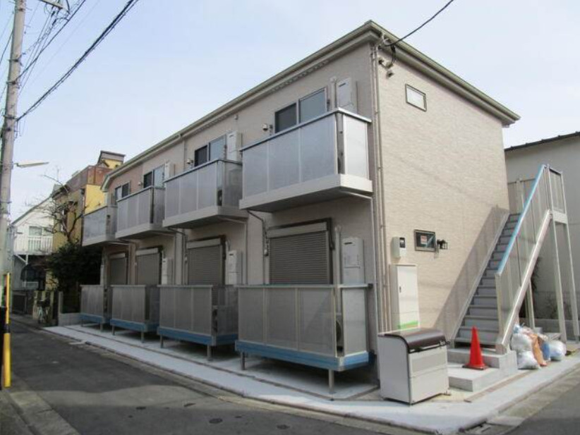 練馬区貫井５丁目のアパートの外観
