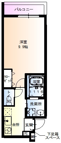 フジパレス針中野Ⅵ番館の間取り|フジパレス針中野Ⅵ番館　間取り