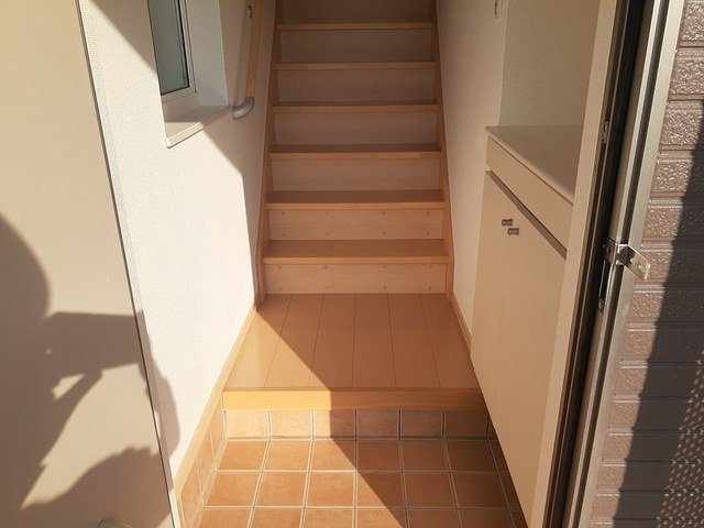 米島一番館の玄関