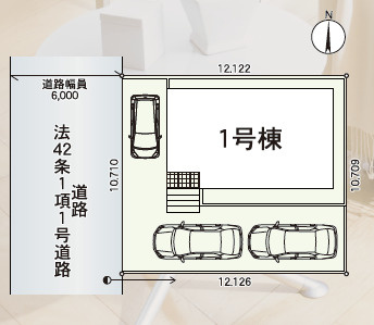 【区画図】 | クレイドルガーデン石巻市湊東 第7