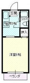 大月市一棟アパートの間取り