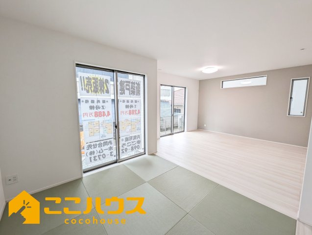 宜野湾市野嵩　新築戸建て　全2棟　2号棟の和室|和室5.25帖