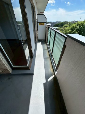ヒルサイドテラス甲陽園のバルコニー