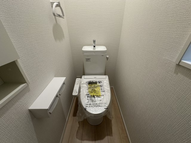 神戸市西区王塚台7丁目新築戸建５号棟のトイレ