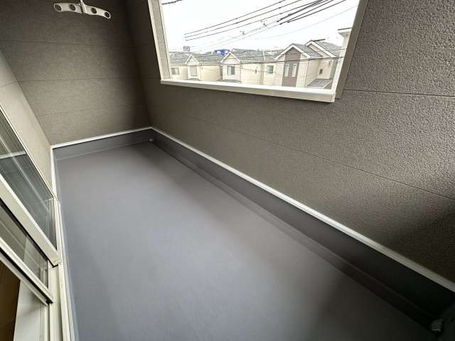 神戸市西区王塚台7丁目新築戸建５号棟のバルコニー