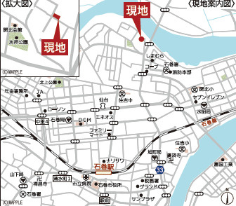 【地図】 | クレイドルガーデン石巻市開北　第6