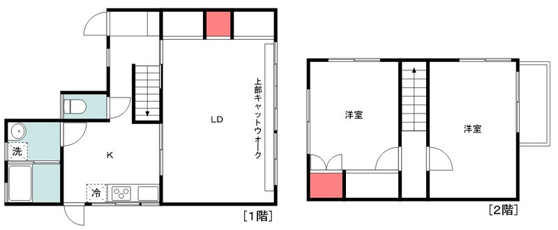 ネコタクUNOの間取り