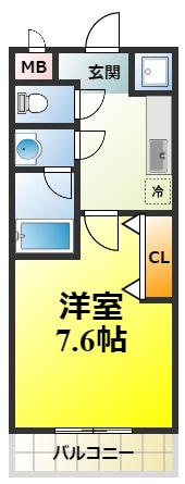カサリラの間取り