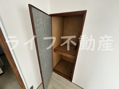 荒木マンションの収納|たっぷりとした収納スペースです