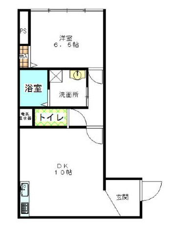 帝塚山センチュリーアネックスビルの間取り
