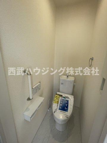 【仲介手数料無料】所沢市東狭山ケ丘全７棟１号棟　所沢市の新築なら西武ハウジングのトイレ