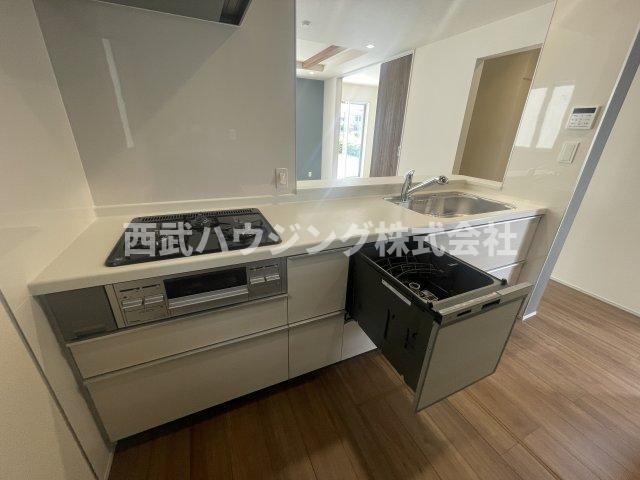 【仲介手数料無料】所沢市東狭山ケ丘全７棟１号棟　所沢市の新築なら西武ハウジングのキッチン